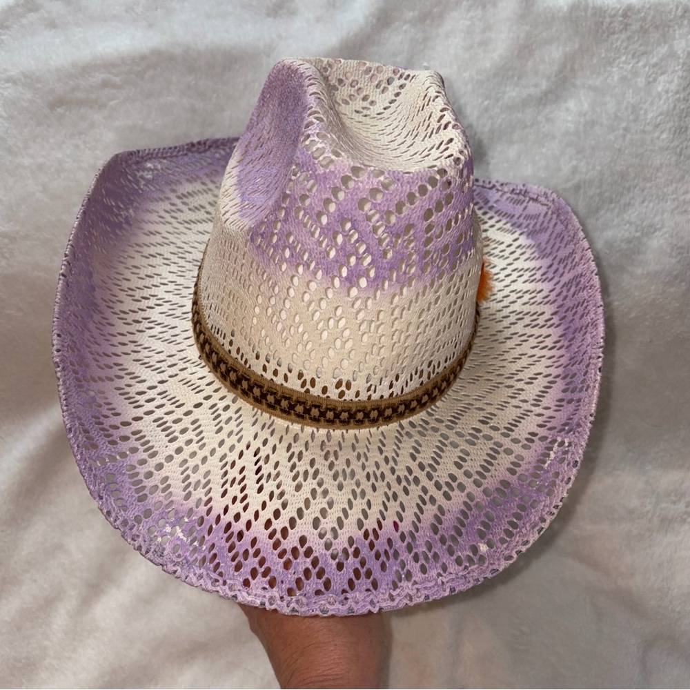 VAQUERO Mexican Western Ombre Straw Hat - Picture 4 of 9